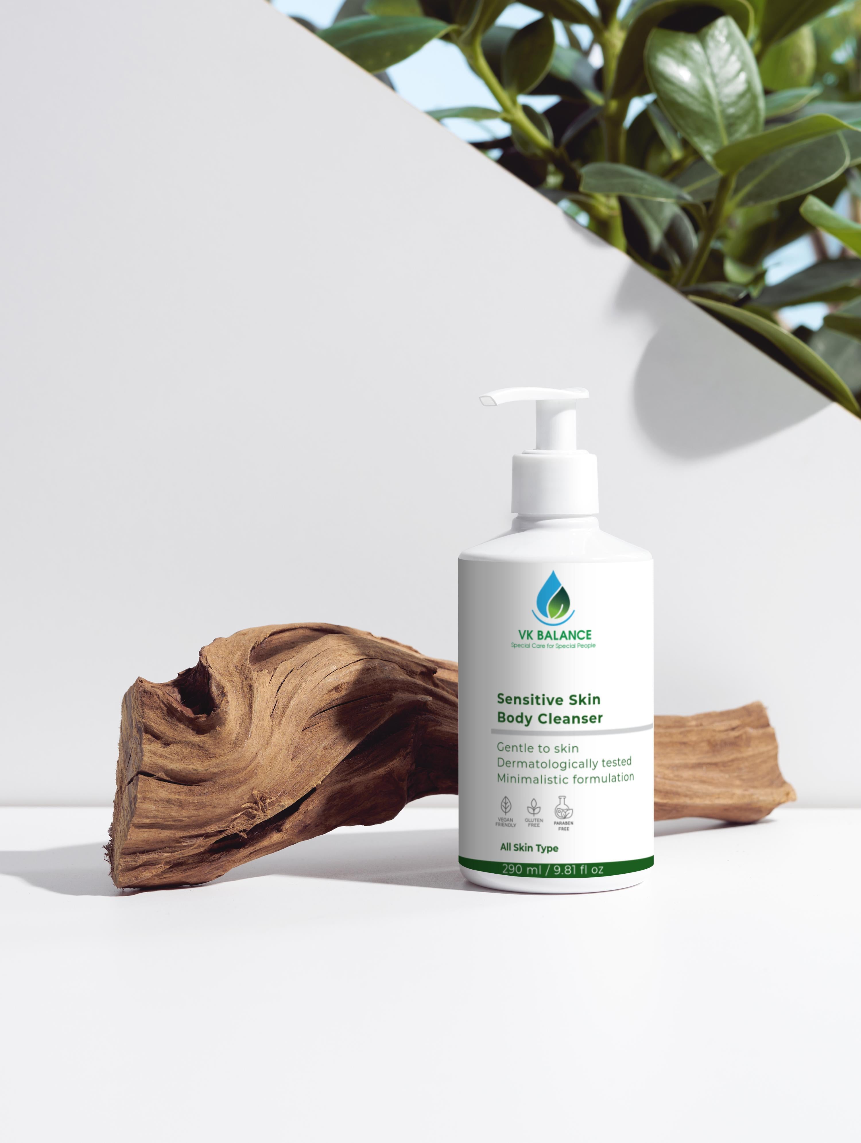 Sensitive Skin Body Cleanser – Gentle Care for Delicate Skin ✨