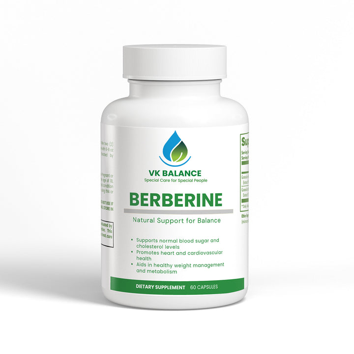 Berberine – Natural Support for Balance, Heart, and Metabolism