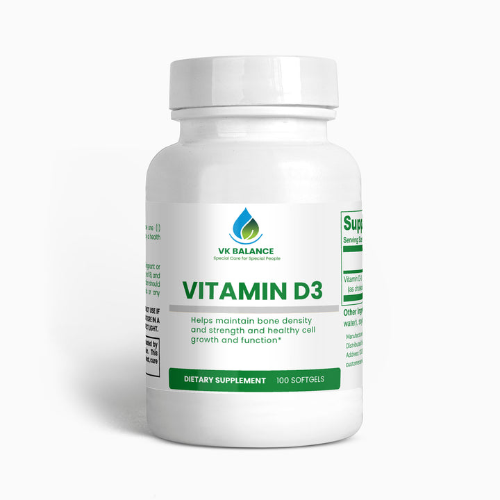 Vitamin D3 – Sunshine for Your Body & Mind