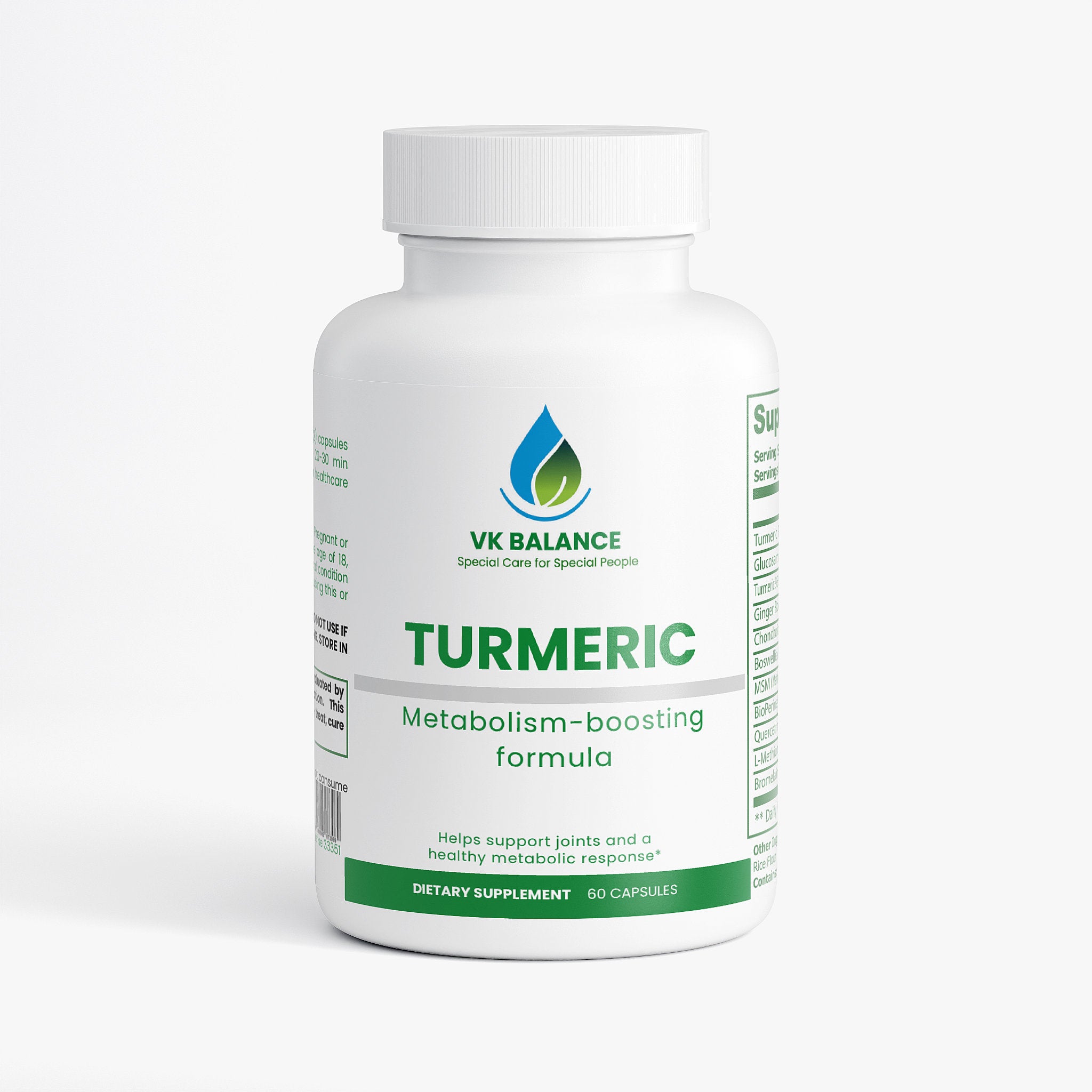 Turmeric Curcumin-  Support Supplement
