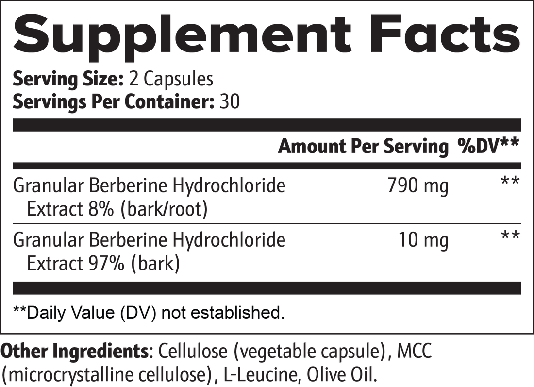 Berberine – Natural Support for Balance, Heart, and Metabolism