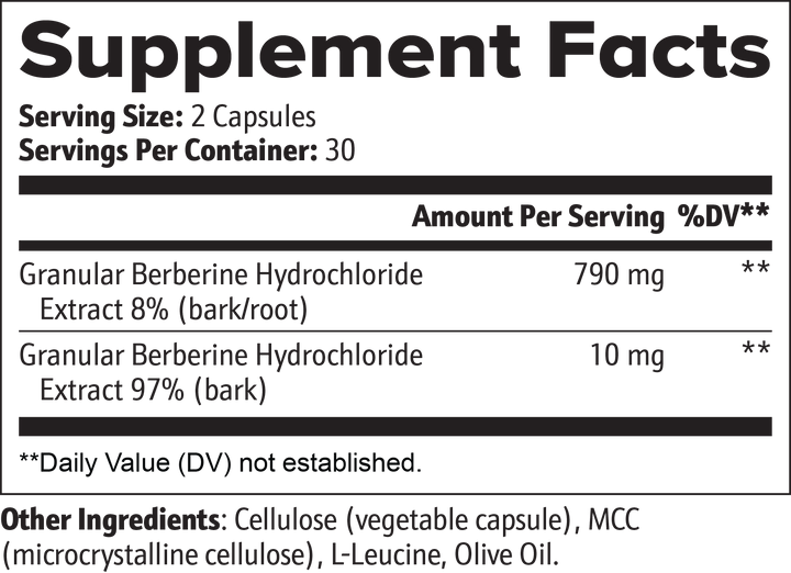 Berberine – Natural Support for Balance, Heart, and Metabolism