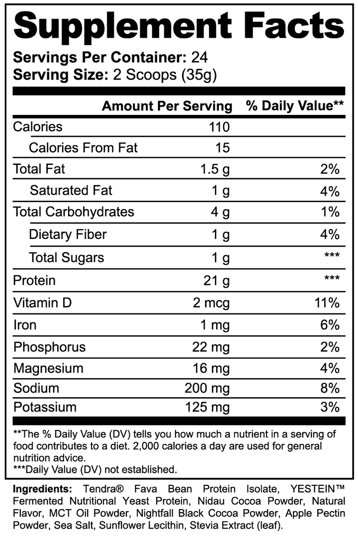 Plant Protein (Chocolate) – Clean Nutrition, Powerful Results