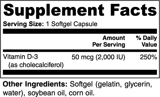 Vitamin D3 – Sunshine for Your Body & Mind