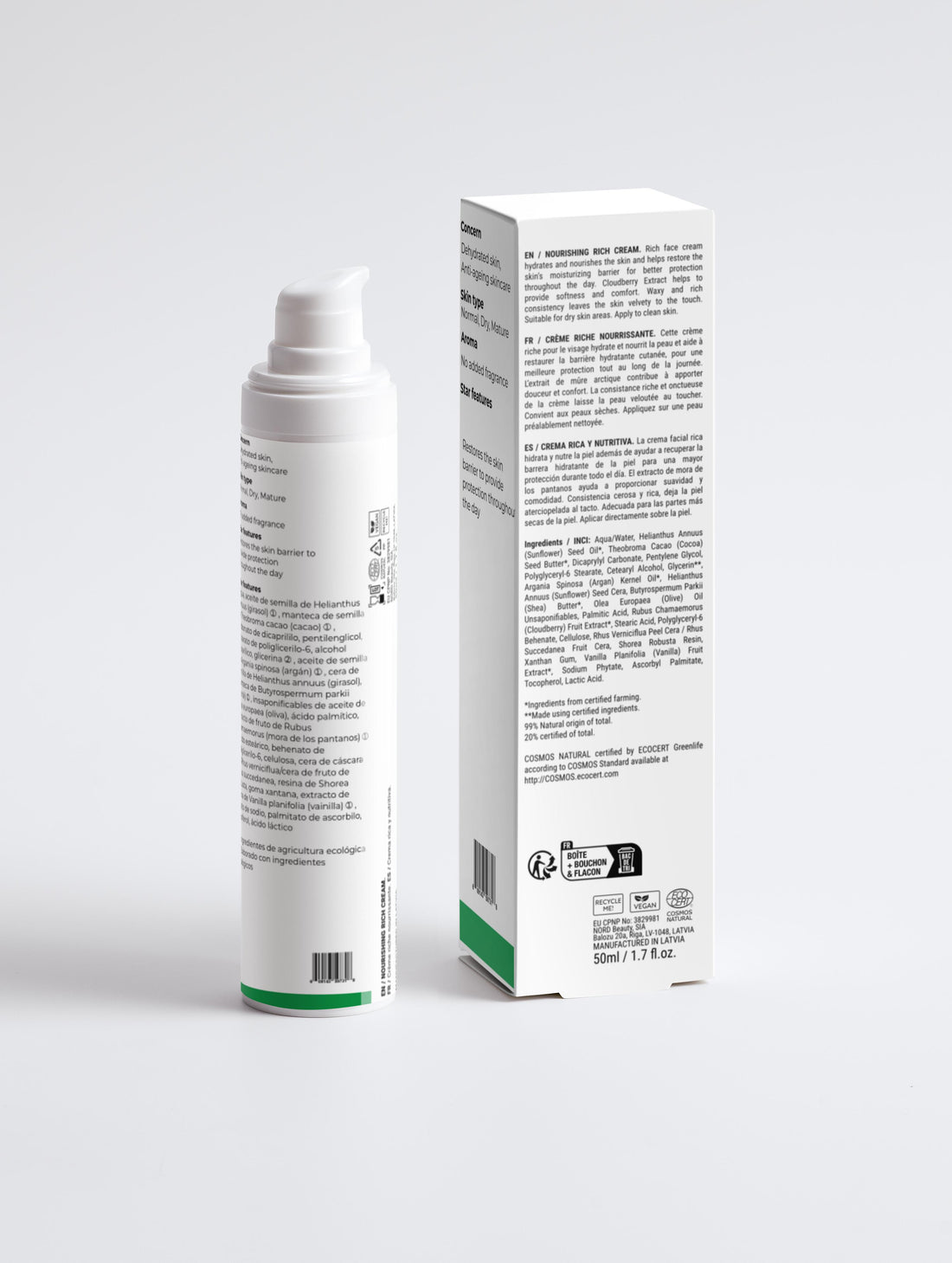 Nourishing Rich Cream – Deep Hydration & Barrier Protection ✨