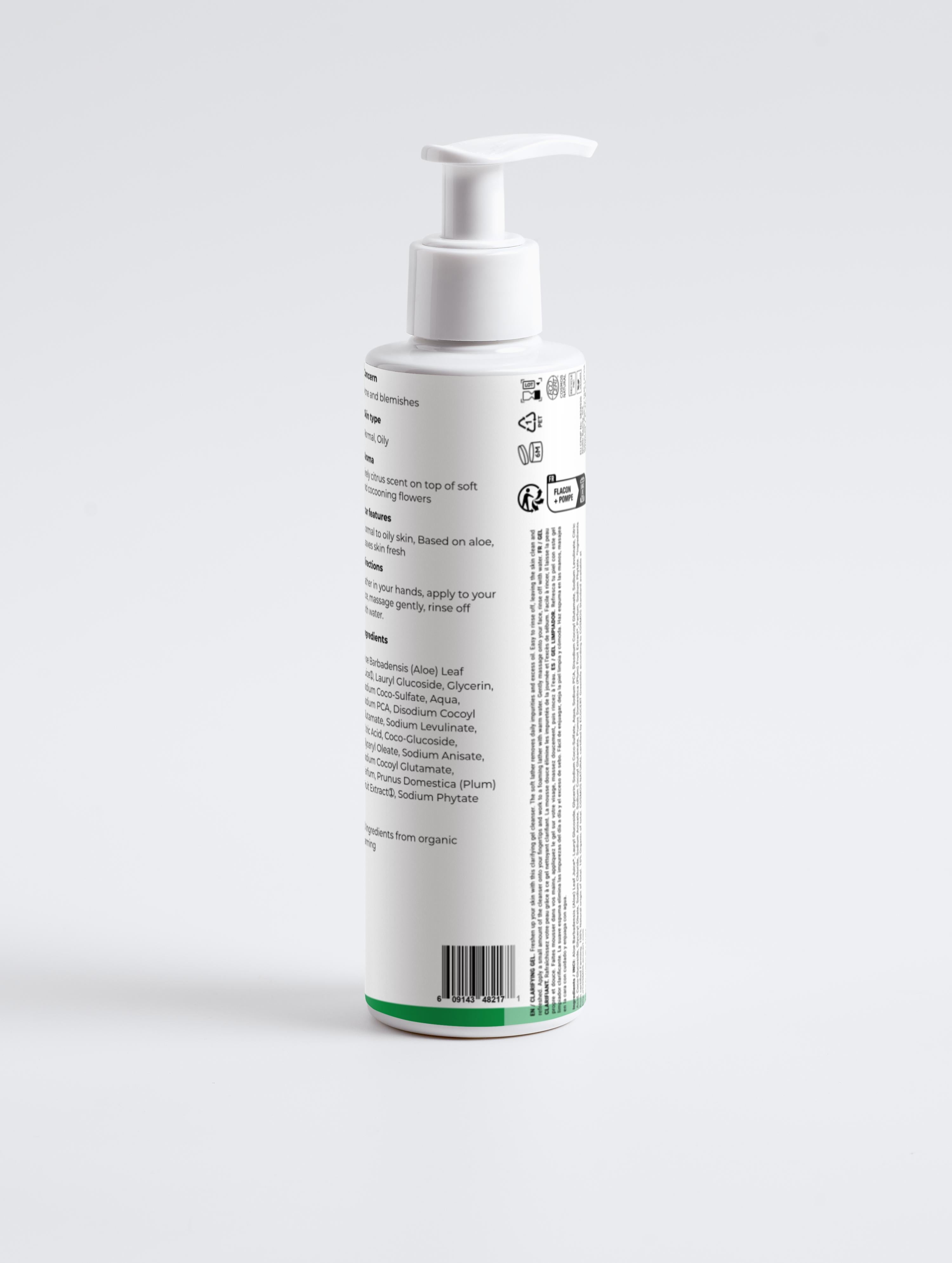 Clarifying Gel Cleanser – Purify, Balance, Refresh 💧