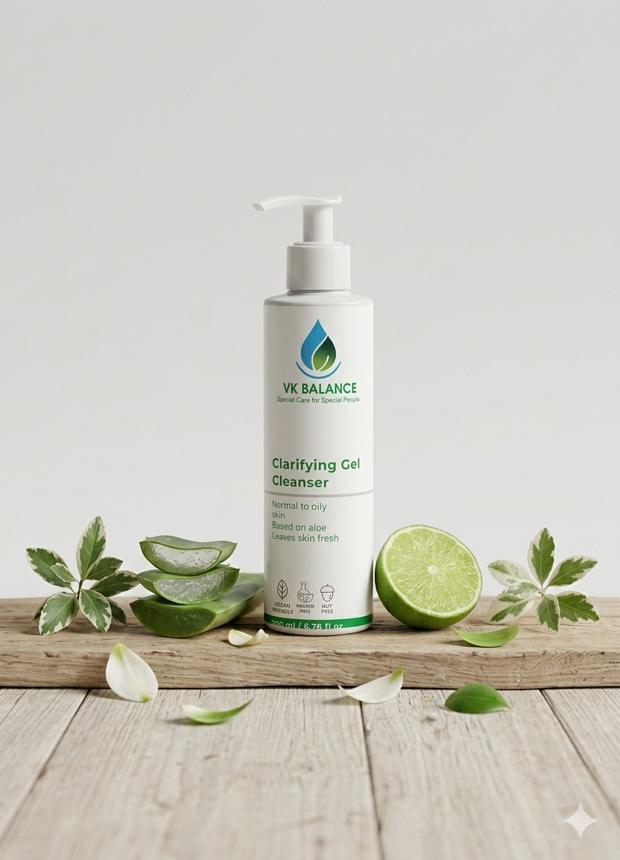 Clarifying Gel Cleanser – Purify, Balance, Refresh 💧