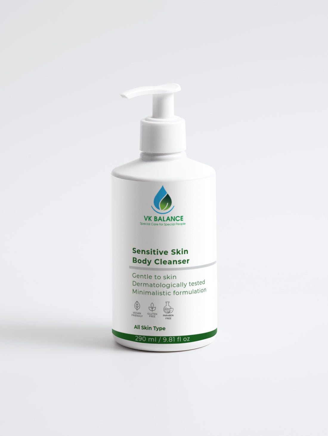 Sensitive Skin Body Cleanser – Gentle Care for Delicate Skin ✨