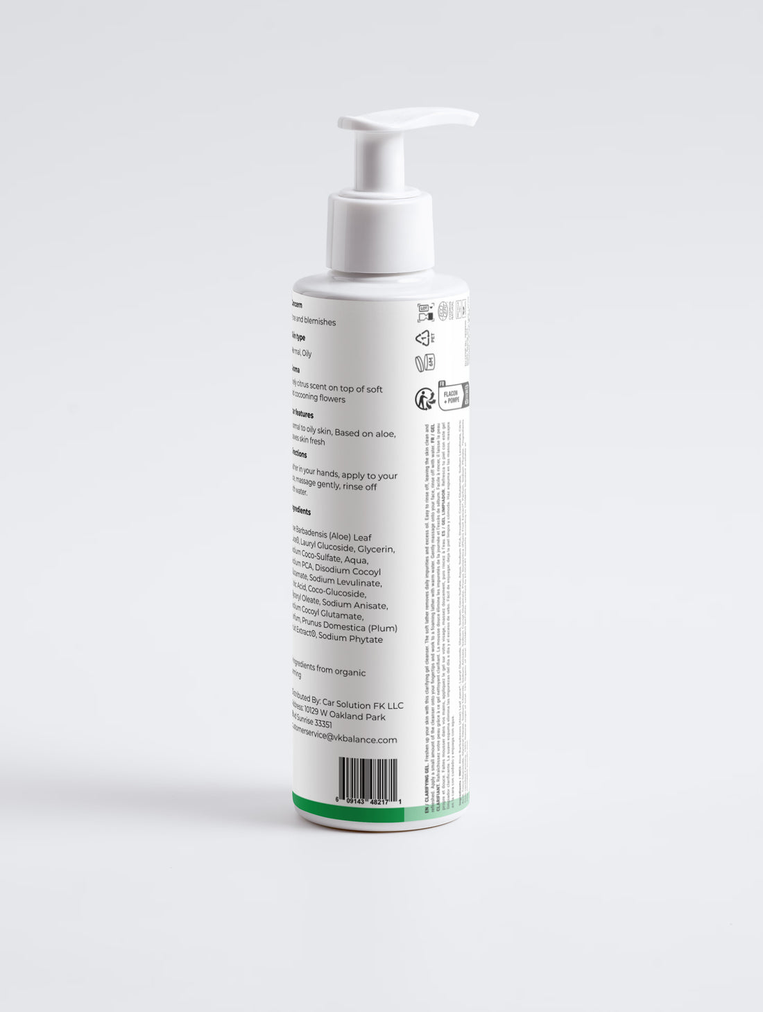 Clarifying Gel Cleanser – Purify, Balance, Refresh 💧