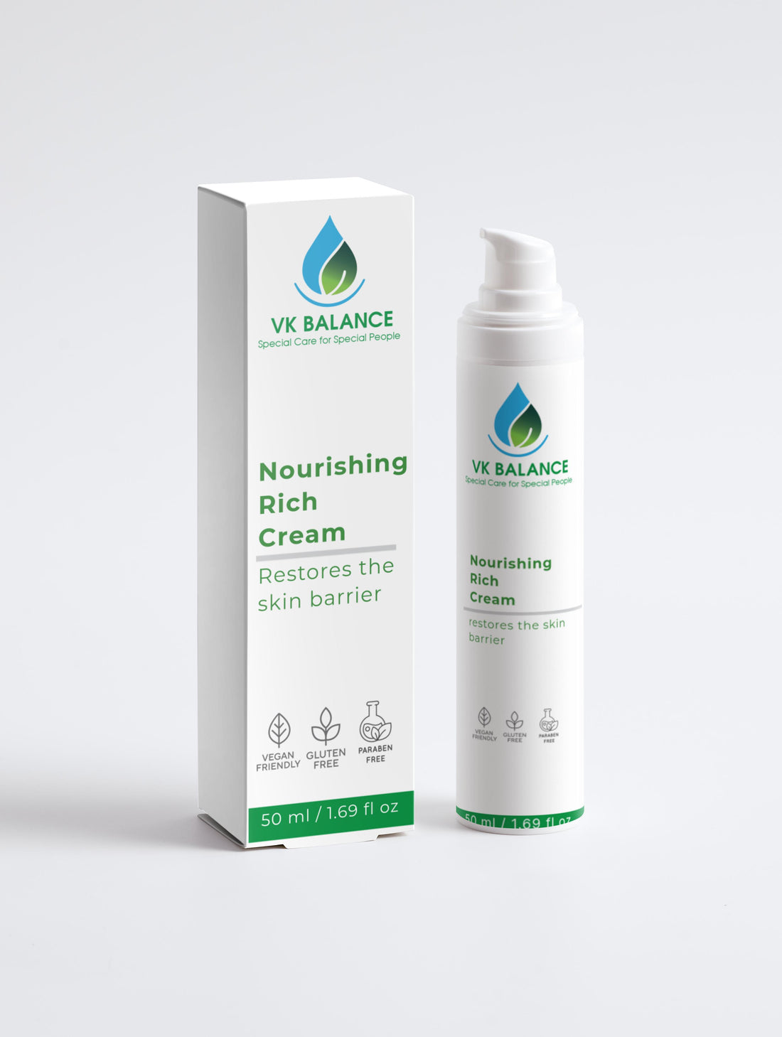 Nourishing Rich Cream – Deep Hydration & Barrier Protection ✨