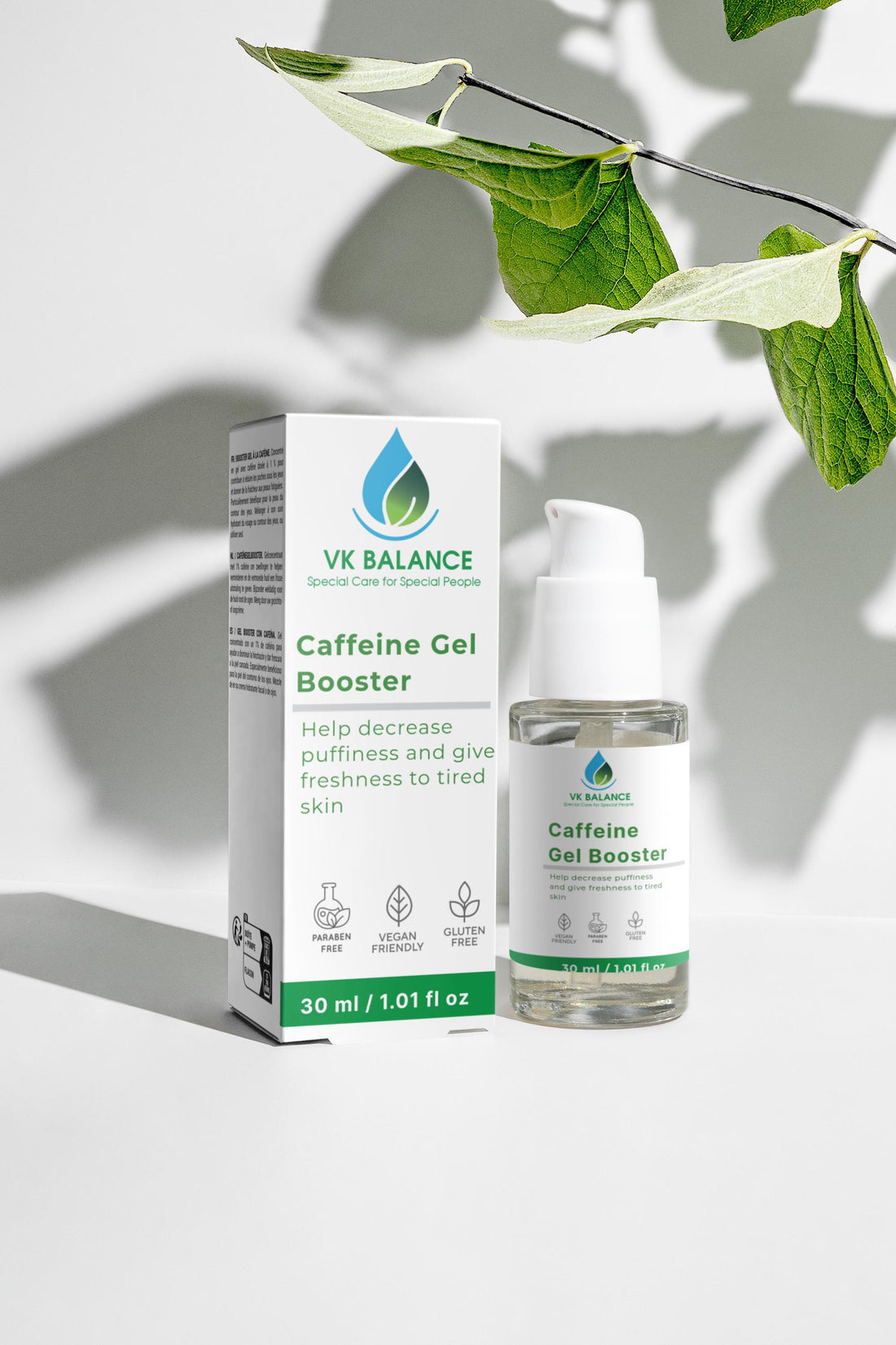 Caffeine Gel Booster – Refreshing 1% Caffeine Concentrate