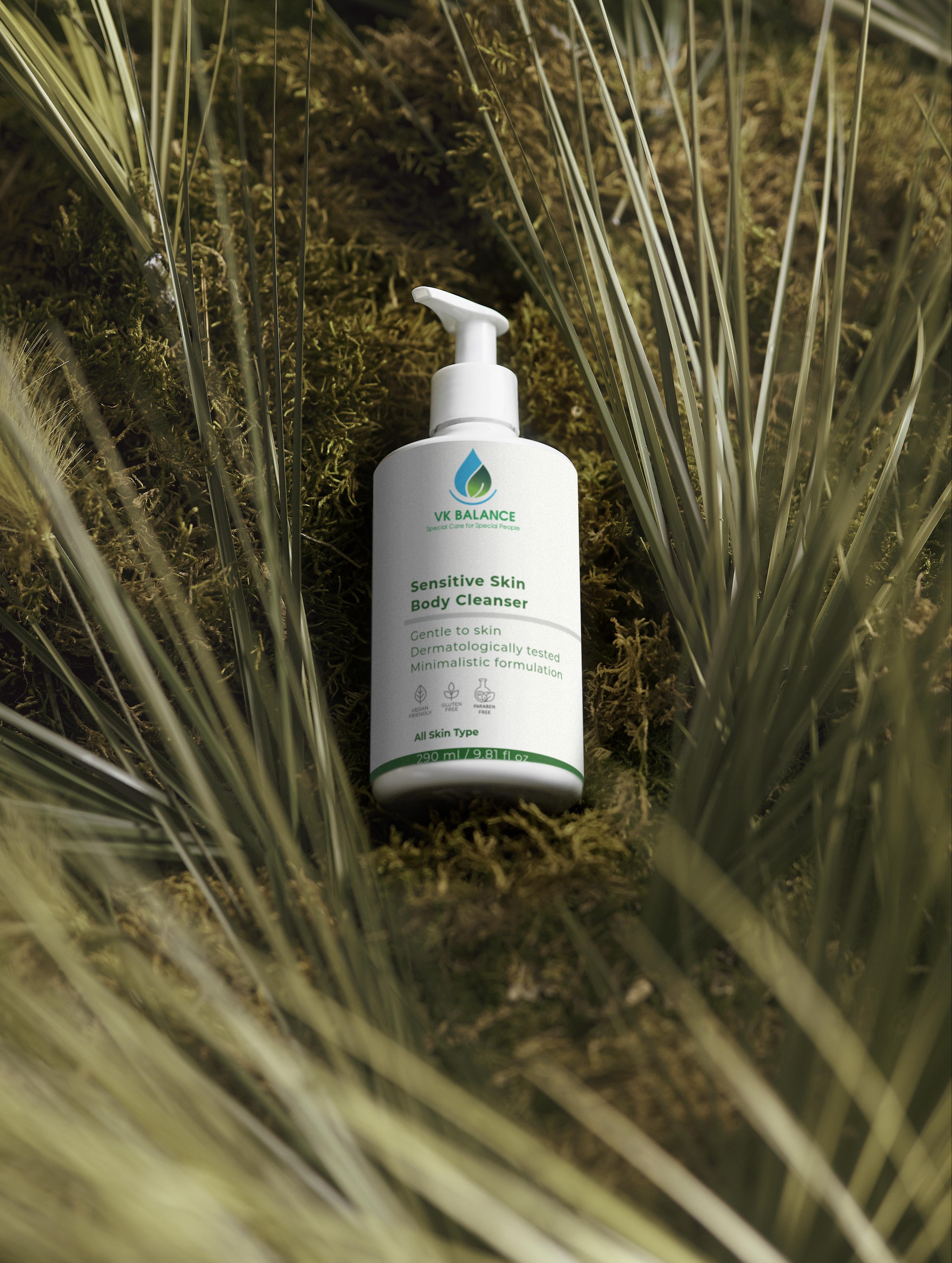 Sensitive Skin Body Cleanser – Gentle Care for Delicate Skin ✨